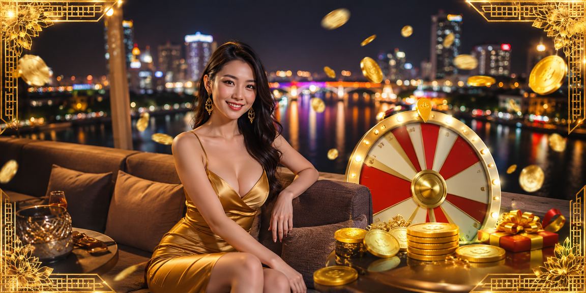 Người chơi trải nghiệm roulette bên dòng sông Mekong